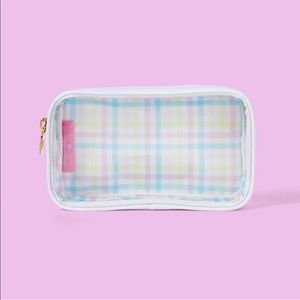 Gingham Small Pouch - Stoney Clover Lane x Target white/clear/rainbow
